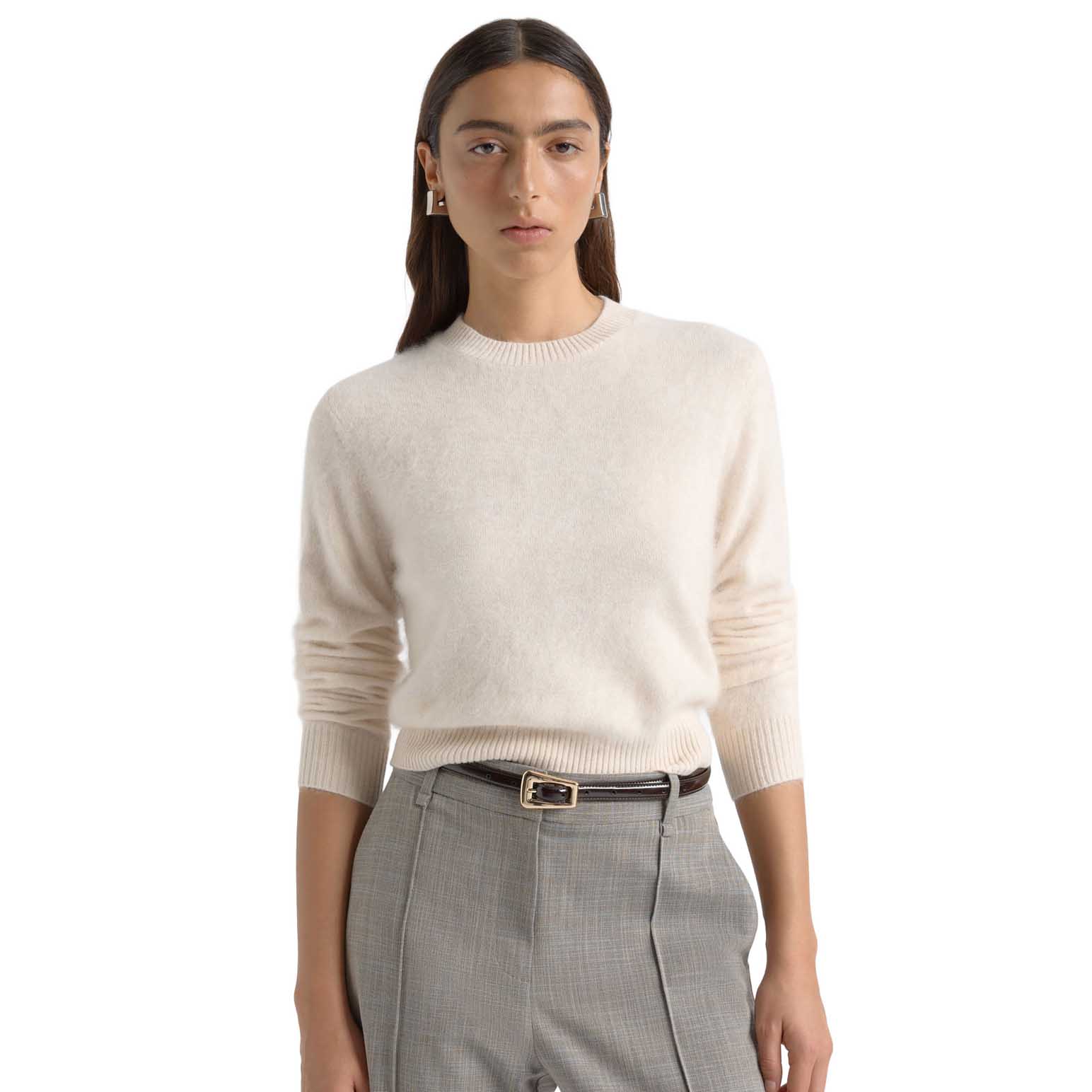 Cue Luxe Brushed Sweater